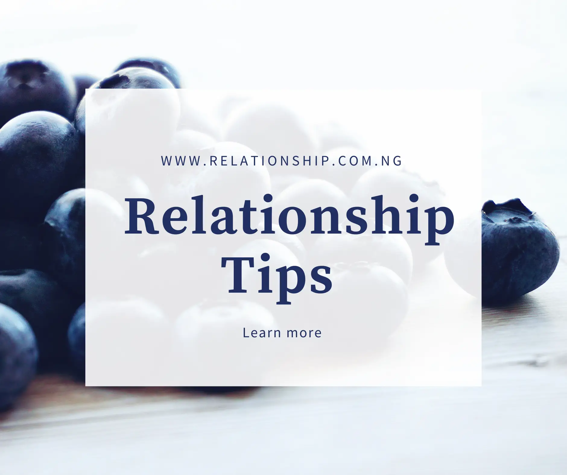 Relationship Tips